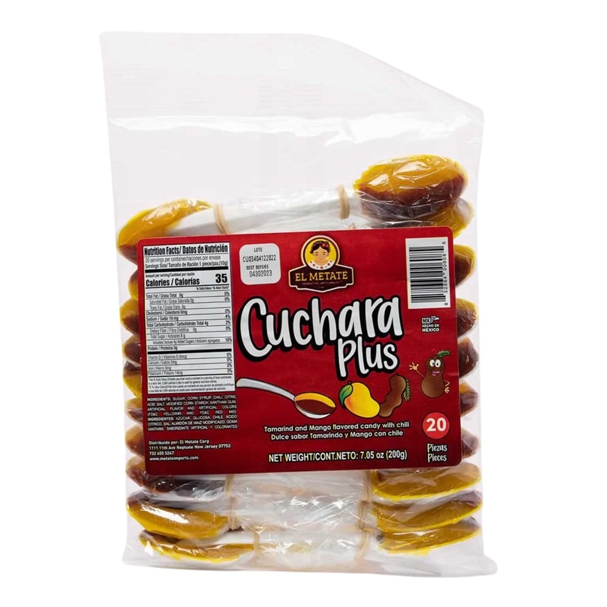 EM Cuchara Plus Mango/Tamarindo C/24Dis/20Pzs | El Metate