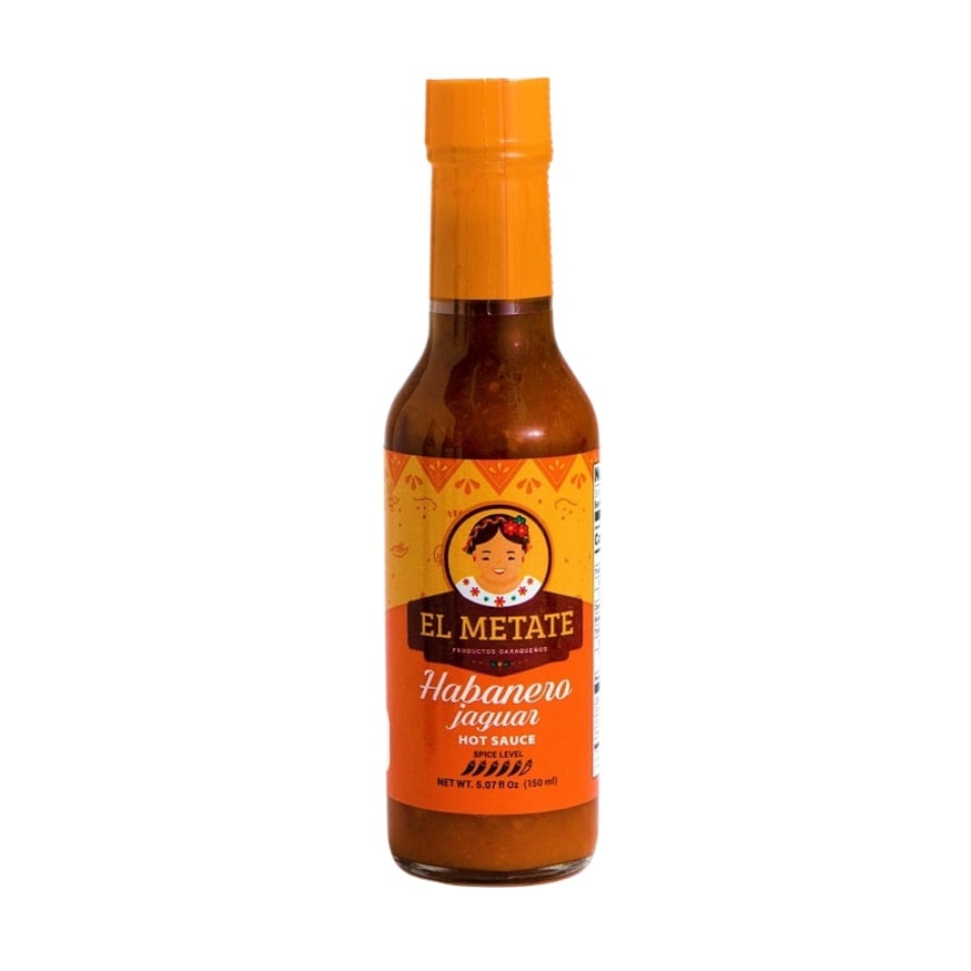 EM Salsa Metate Habanero Jaguar Dis/12pz/ 5.07 Oz | El Metate