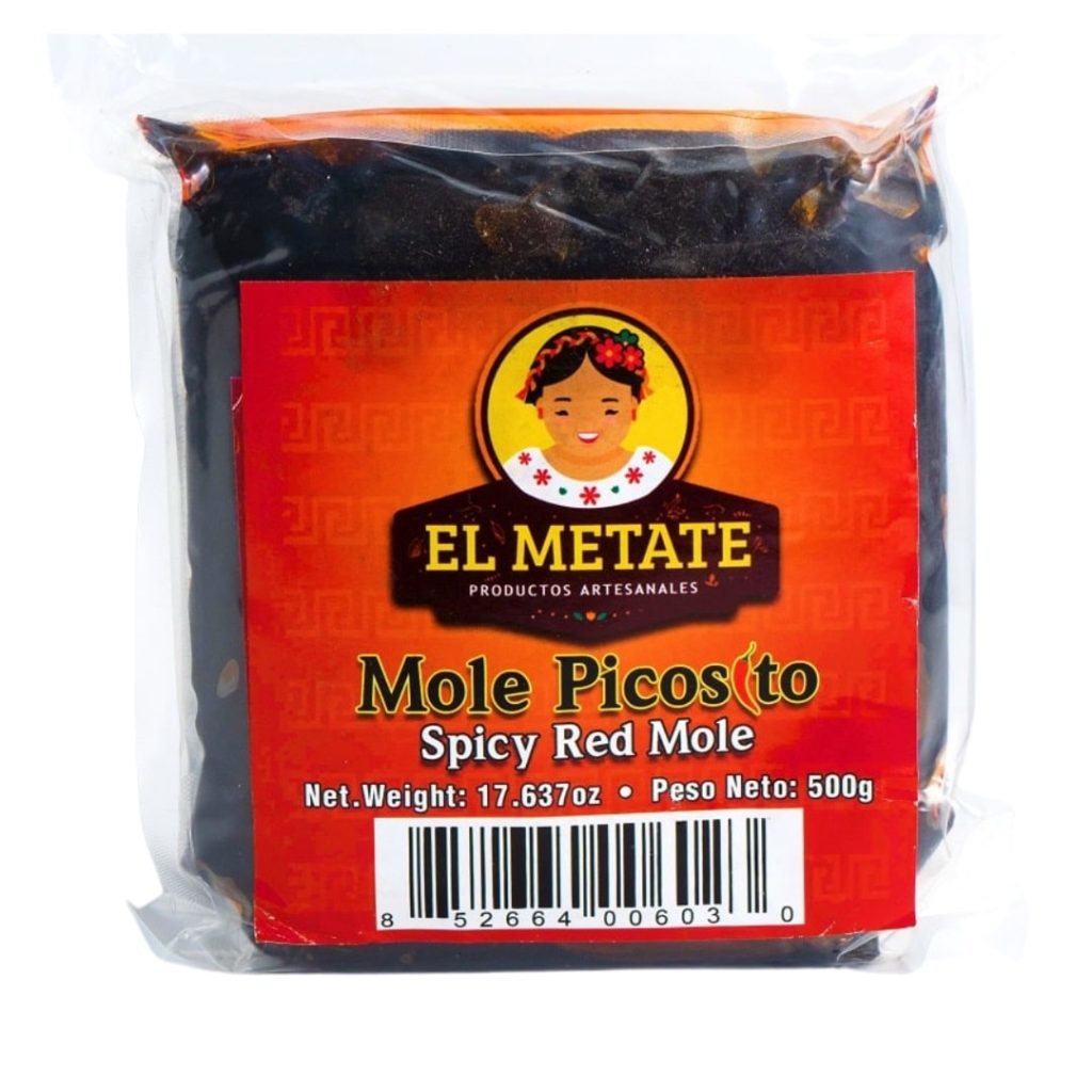 EM Mole Rojo Picosito Bolsa C/6Dis/10pz | El Metate