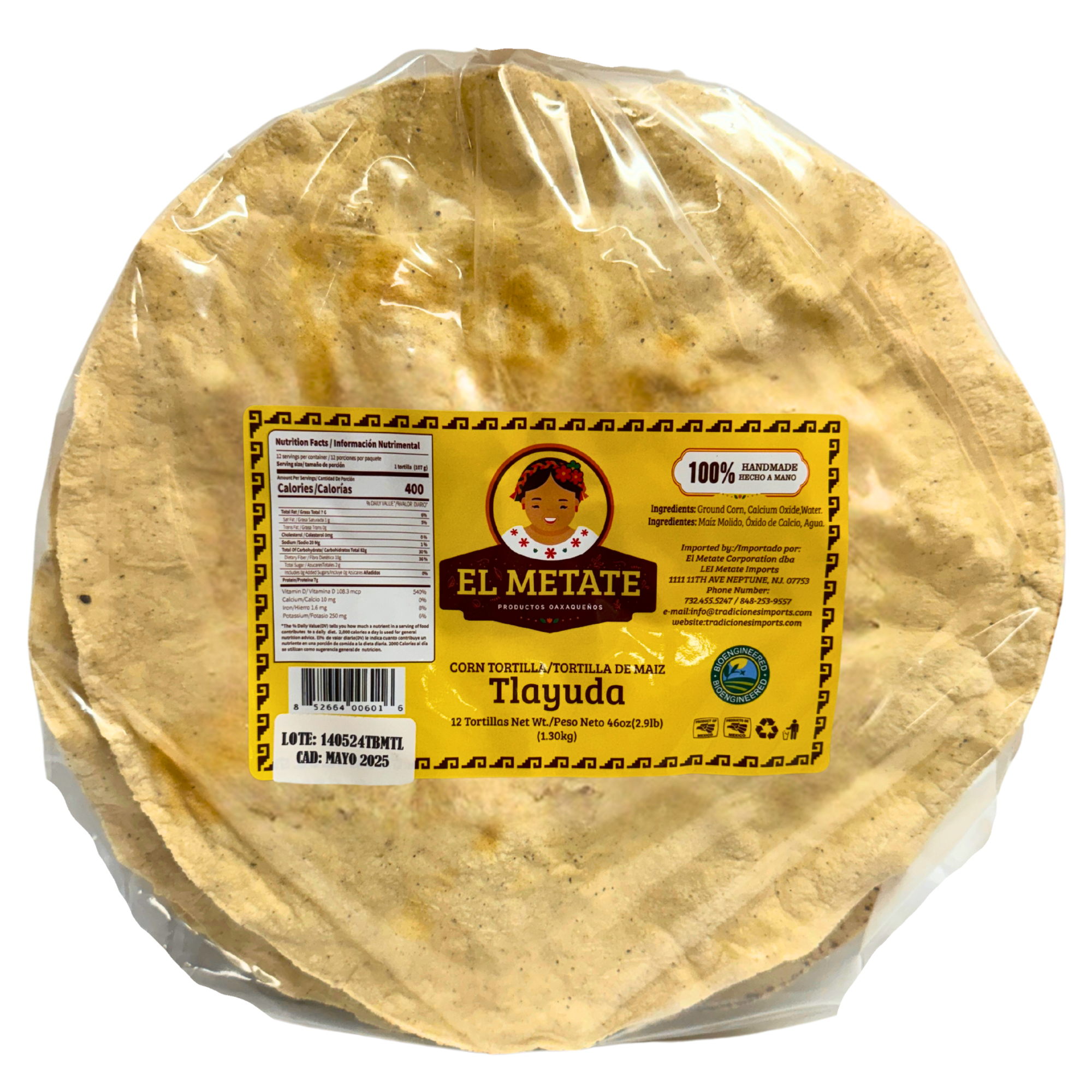 Tlayuda Blanca